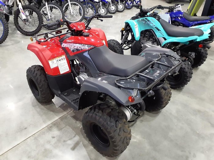2025 Yamaha Grizzly 110 (YFM110G) Grizzly Red