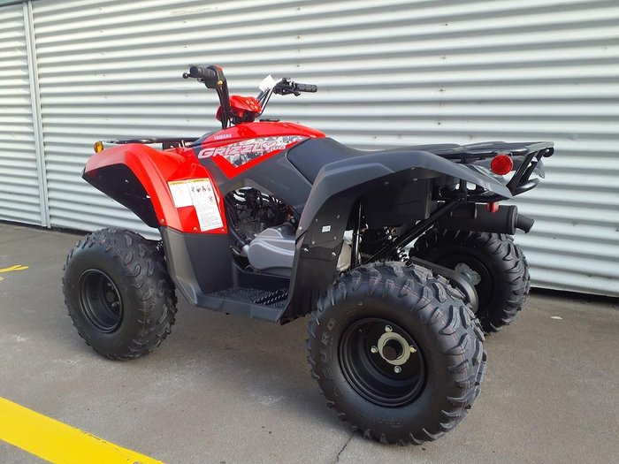 2025 Yamaha Grizzly 110 (YFM110G) Grizzly Red