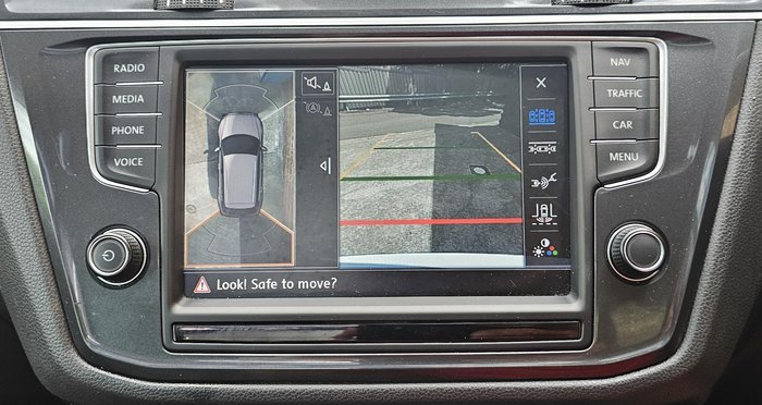 2017 Volkswagen Tiguan 162TSI Highline 5N MY18 Four Wheel Drive Pure White