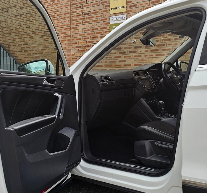2017 Volkswagen Tiguan 162TSI Highline 5N MY18 Four Wheel Drive Pure White
