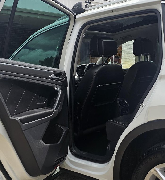 2017 Volkswagen Tiguan 162TSI Highline 5N MY18 Four Wheel Drive Pure White