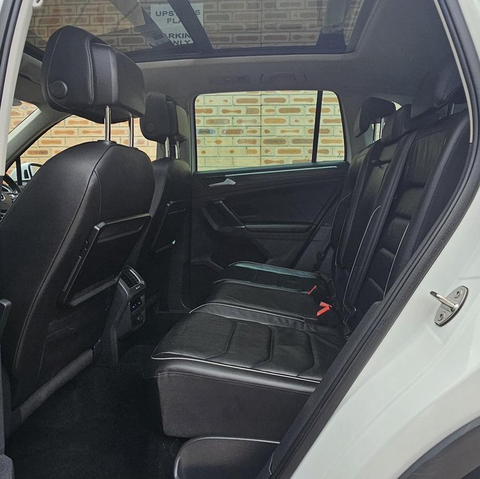 2017 Volkswagen Tiguan 162TSI Highline 5N MY18 Four Wheel Drive Pure White