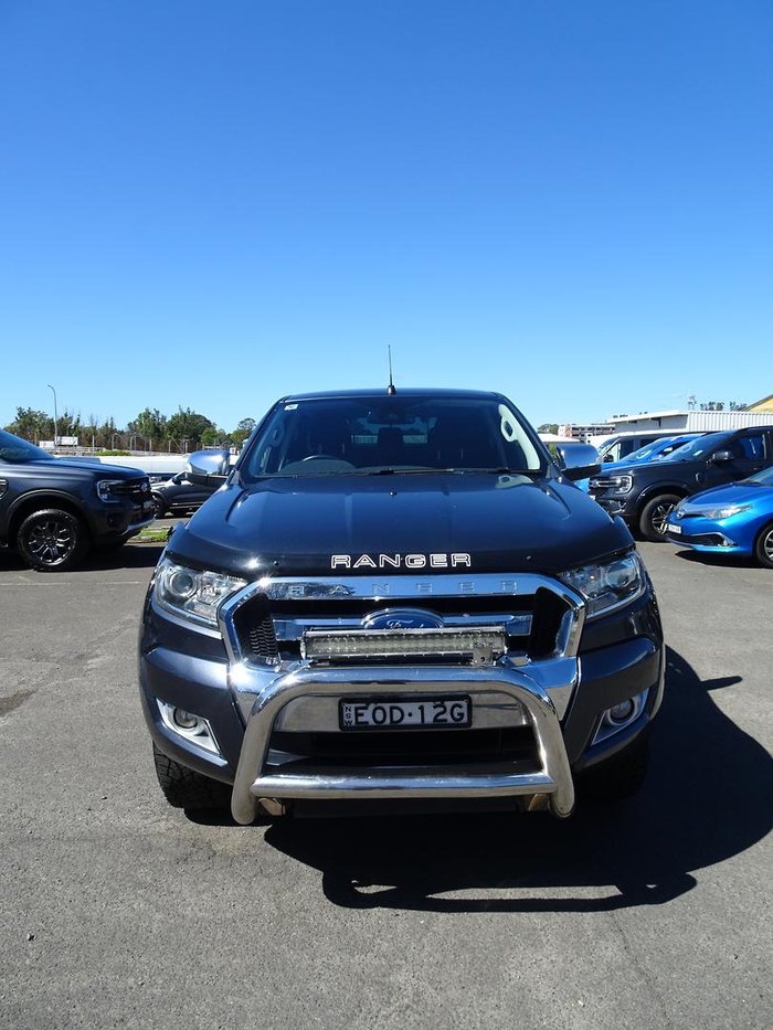 2015 Ford Ranger XLT Hi-Rider PX MkII 4x2 Metropolitan Grey