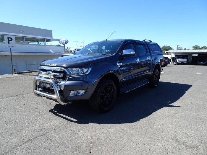 2015 Ford Ranger XLT Hi-Rider PX MkII 4x2 Metropolitan Grey