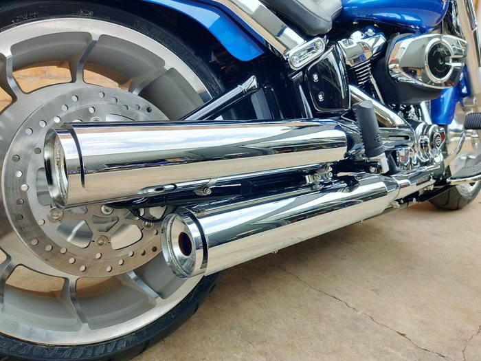 2025 HARLEY-DAVIDSON FAT BOY 117 (FLFB) ROAD BLUE BURST