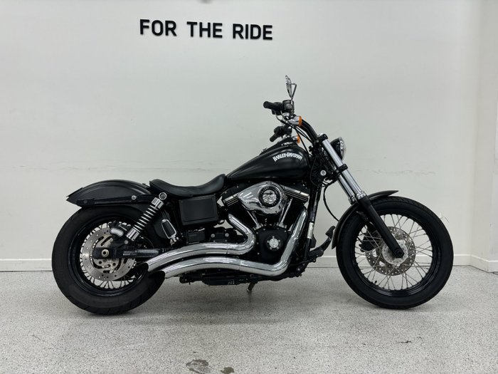 2013 Harley-davidson FXDB STREET BOB MATTE BLACK