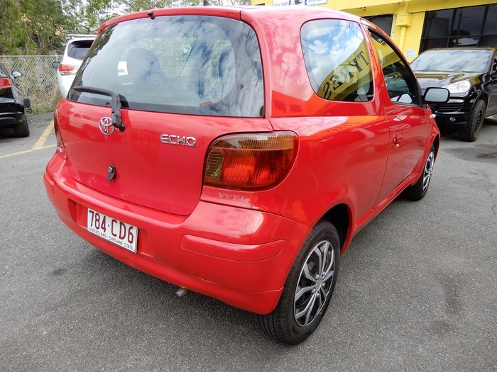 2005 Toyota Echo NCP10R MY03 Red