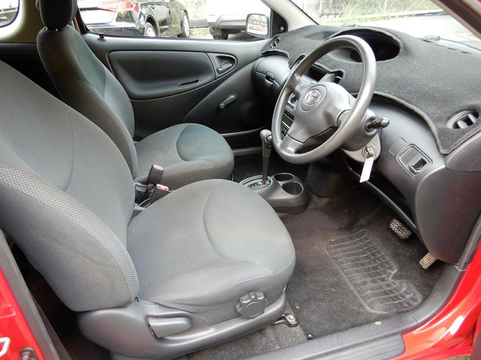 2005 Toyota Echo NCP10R MY03 Red