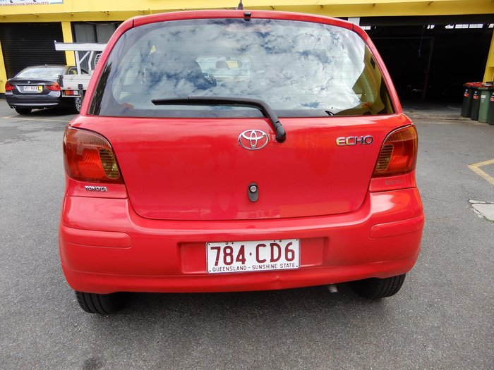 2005 Toyota Echo NCP10R MY03 Red