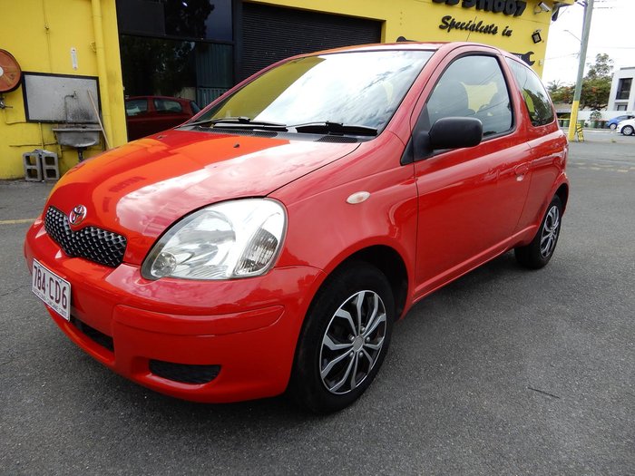 2005 Toyota Echo NCP10R MY03 Red