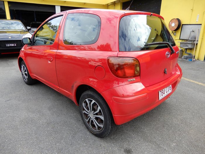 2005 Toyota Echo NCP10R MY03 Red