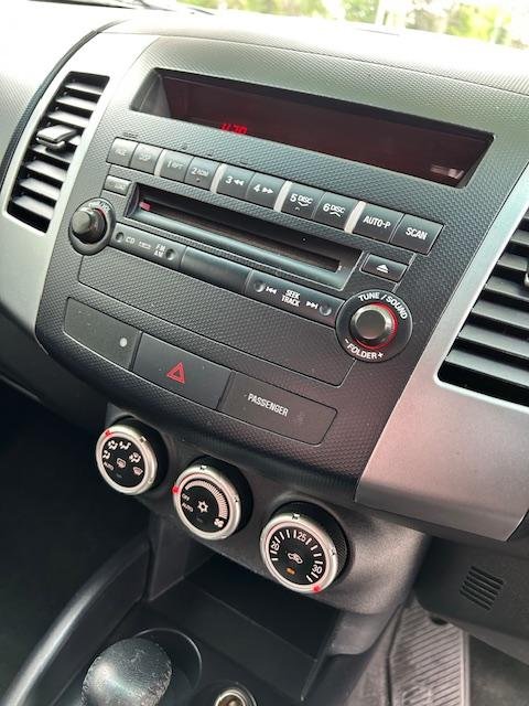 2008 Mitsubishi Outlander Platinum Edition ZG MY09 4X4 On Demand Black Mica