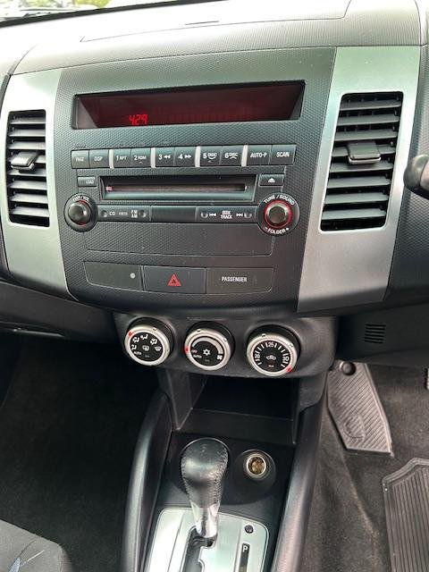 2008 Mitsubishi Outlander Platinum Edition ZG MY09 4X4 On Demand Black Mica