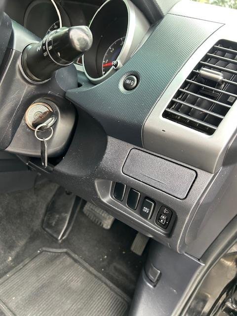 2008 Mitsubishi Outlander Platinum Edition ZG MY09 4X4 On Demand Black Mica