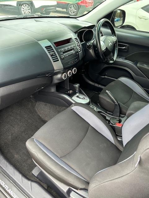 2008 Mitsubishi Outlander Platinum Edition ZG MY09 4X4 On Demand Black Mica