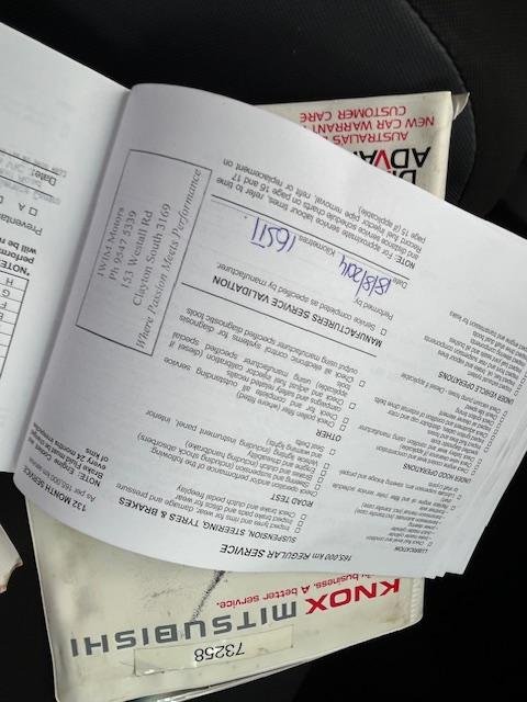 2008 Mitsubishi Outlander Platinum Edition ZG MY09 4X4 On Demand Black Mica