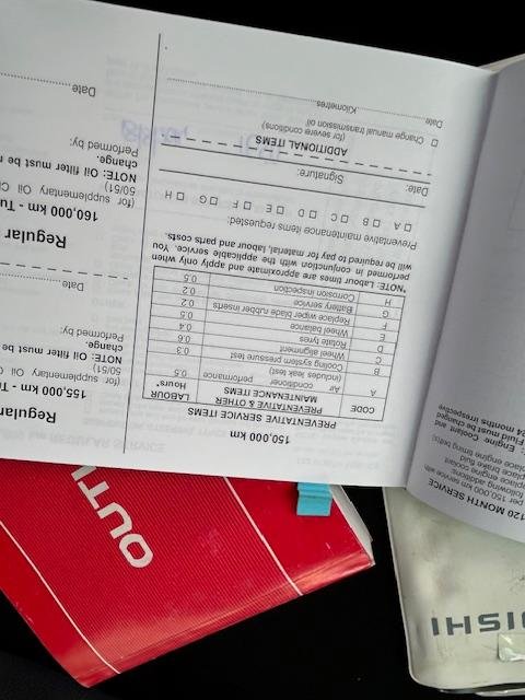 2008 Mitsubishi Outlander Platinum Edition ZG MY09 4X4 On Demand Black Mica