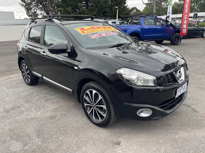 2013 Nissan Dualis Ti-L J10 Series 3 MY12 AWD Pearl Black