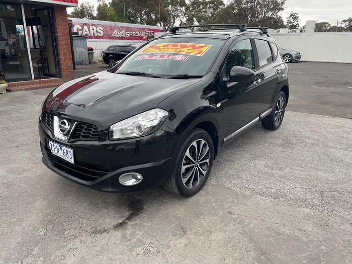 2013 Nissan Dualis Ti-L J10 Series 3 MY12 AWD Pearl Black