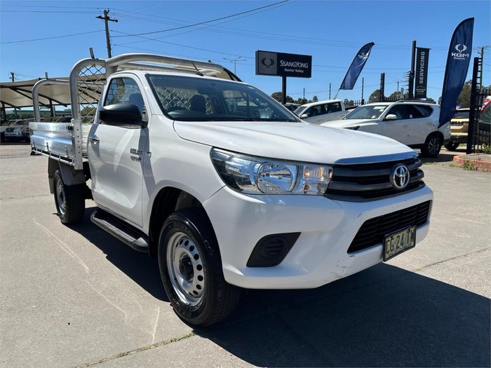 2016 Toyota Hilux SR GUN126R 4X4 Dual Range Glacier White