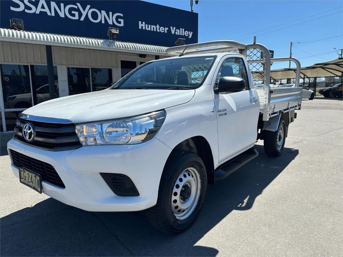 2016 Toyota Hilux SR GUN126R 4X4 Dual Range Glacier White