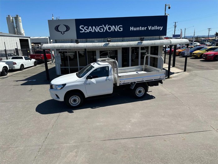 2016 Toyota Hilux SR GUN126R 4X4 Dual Range Glacier White