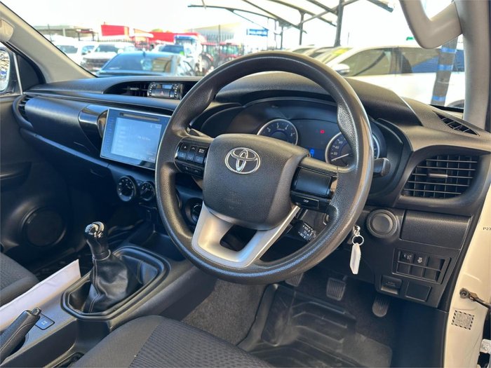 2016 Toyota Hilux SR GUN126R 4X4 Dual Range Glacier White