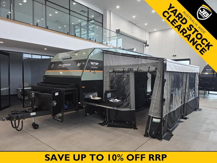 2025 JB Caravans Scorpion Sting Air 21'6 Rd Club