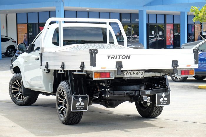 2019 Mitsubishi Triton GLX MR MY19 4x2 White