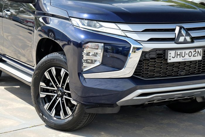 2022 Mitsubishi Pajero Sport Exceed QF MY22 4X4 Dual Range Dark Blue