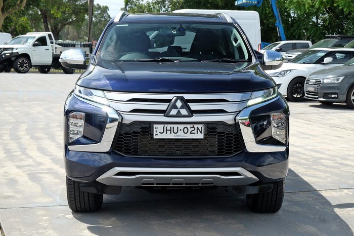 2022 Mitsubishi Pajero Sport Exceed QF MY22 4X4 Dual Range Dark Blue