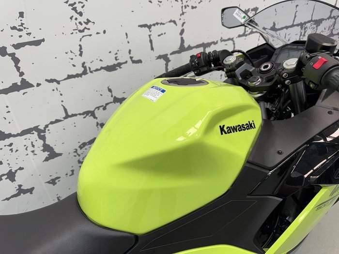 2025 Kawasaki Ninja 500 (EX500G) Ninja Green