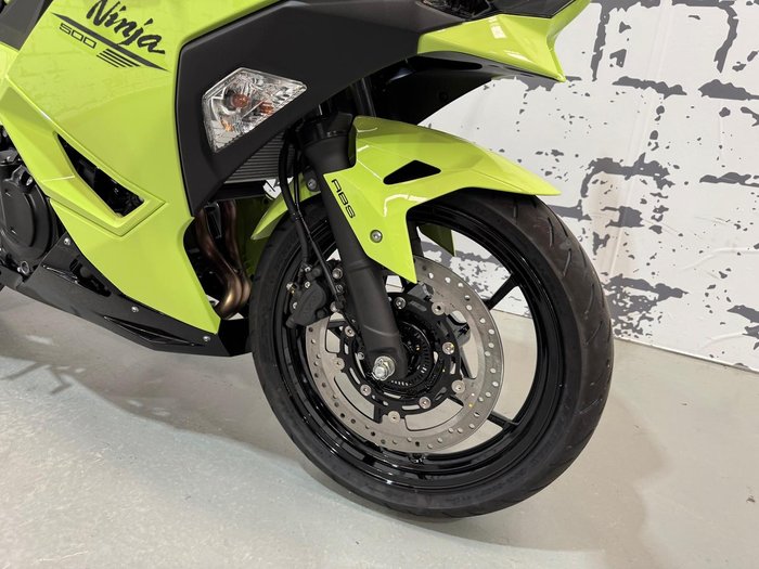 2025 Kawasaki Ninja 500 (EX500G) Ninja Green