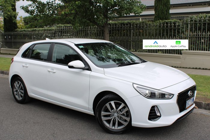 2019 Hyundai i30 Active PD2 MY20 Polar White