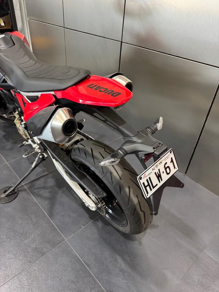 2024 Ducati Hypermotard 698 Mono Hypermotard Red