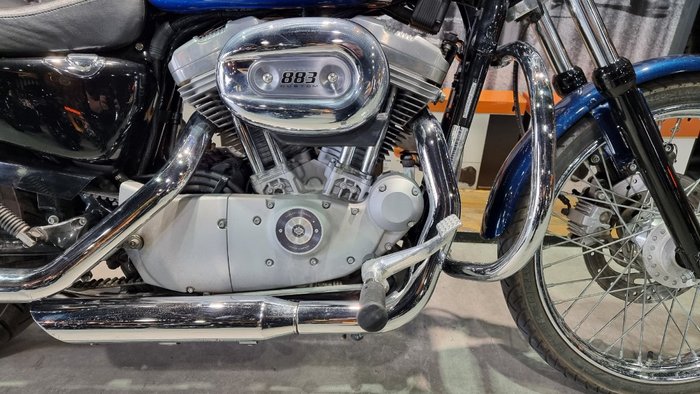 2004 Harley-davidson XL883C SPORTSTER CUSTOM Blue