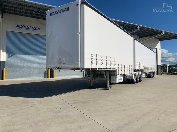 2024 Krueger Drop Deck Mezz Curtainsider B Double