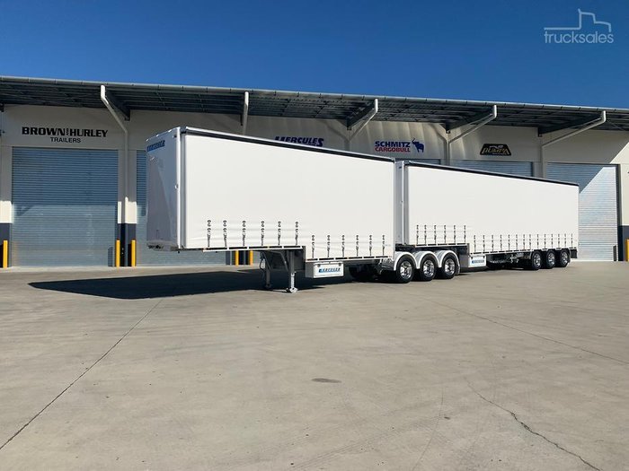2024 Krueger Drop Deck Mezz Curtainsider B Double