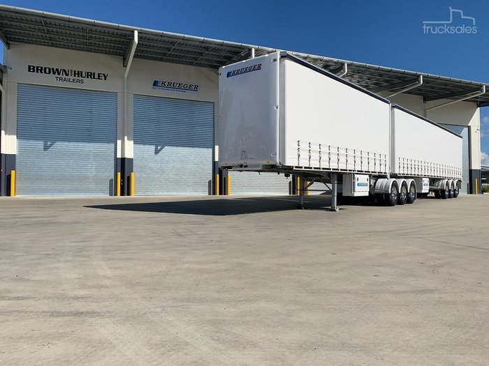2024 Krueger Curtainsider Straight Deck B-Double Combination