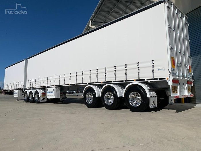 2024 Krueger Curtainsider Straight Deck B-Double Combination