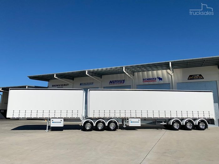 2024 Krueger Curtainsider Straight Deck B-Double Combination