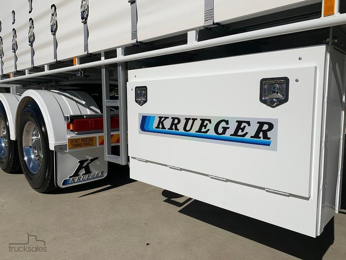 2024 Krueger Curtainsider Straight Deck B-Double Combination