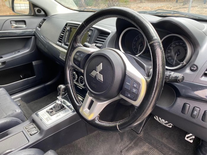 2014 Mitsubishi Lancer Evolution MR CJ MY14 Four Wheel Drive Grey