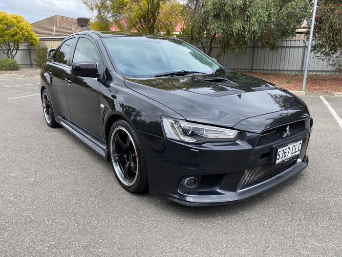 2014 Mitsubishi Lancer Evolution MR CJ MY14 Four Wheel Drive Grey