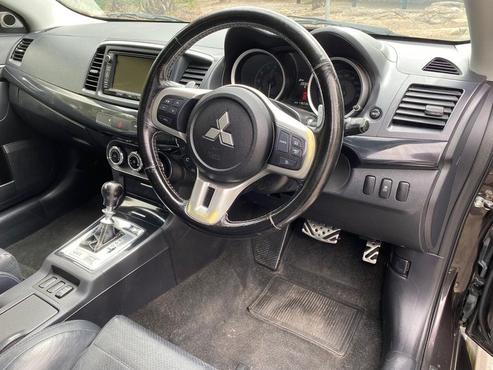 2014 Mitsubishi Lancer Evolution MR CJ MY14 Four Wheel Drive Grey