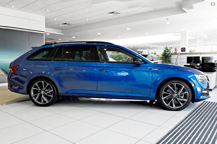 2024 SKODA Superb 206TSI SportLine NP MY24 4X4 Constant Race Blue