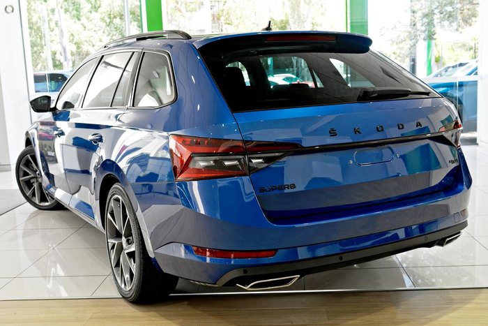 2024 SKODA Superb 206TSI SportLine NP MY24 4X4 Constant Race Blue