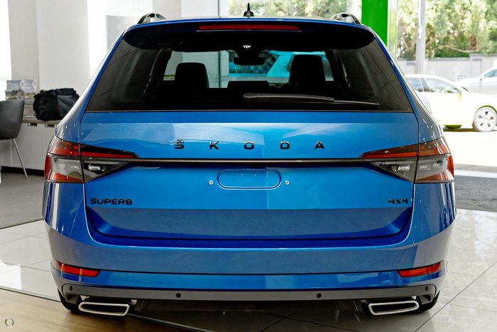 2024 SKODA Superb 206TSI SportLine NP MY24 4X4 Constant Race Blue