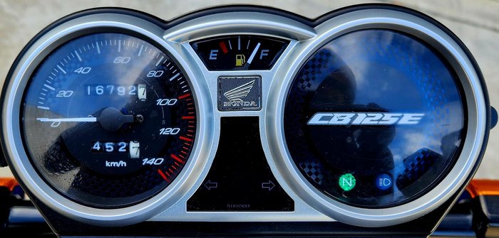 2016 Honda CB125E CB Blue