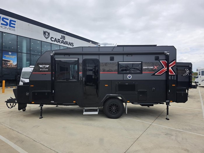 2025 JB Caravans Gator-X Ev 17'10 Fd Cafe